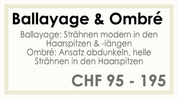 Coifför hairlich GmbH - Preise - Damen - Ballayage & Ombré