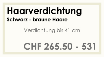 Coifför hairlich GmbH - Preise - Extensions TI - Verdichtung bis 41 cm - dunkel