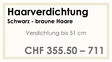 Coifför hairlich GmbH - Preise - Extensions TI - Verdichtung bis 51 cm - dunkel