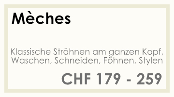Coifför hairlich GmbH - Preise - Damen - Mèches