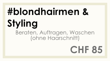 Coifför hairlich GmbH - Preise - Herren - Farbe - #blondhairmen