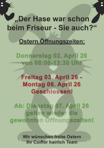 hairlich GmbH wünscht schöne und hairzliche Ostern